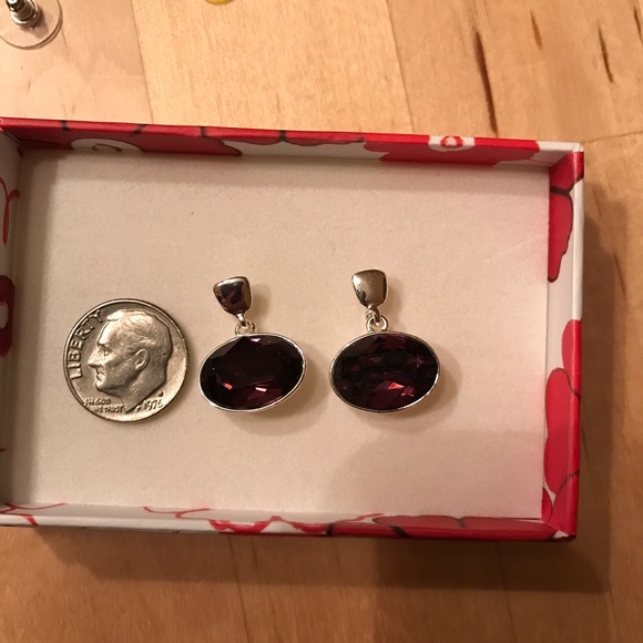 Handcrafted earrings with Swarovski crystal #181 - Picture 3 of 4